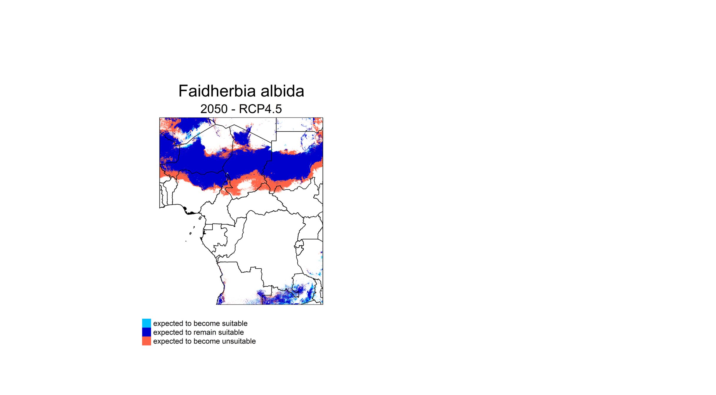 Climate change as a threat to native tree species across Central Africa