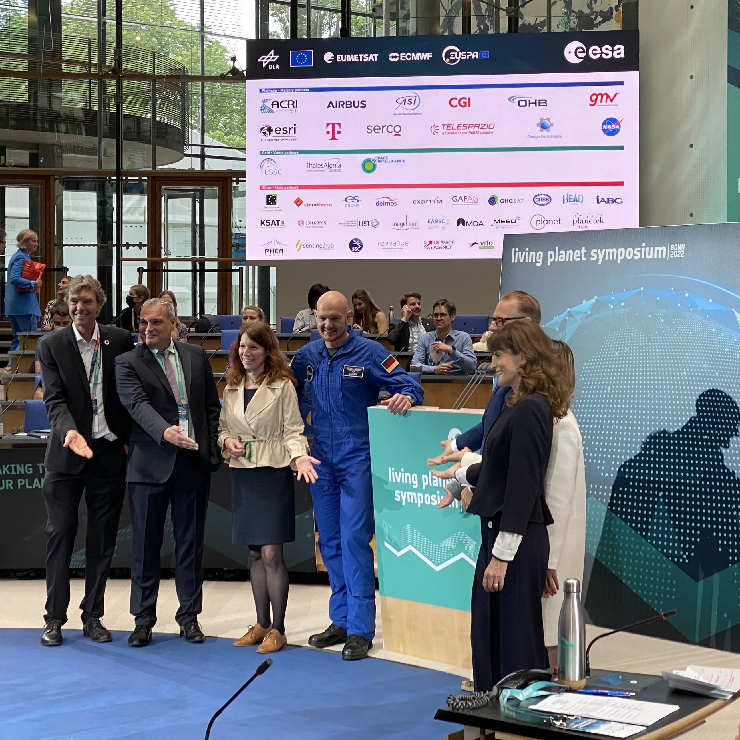 photo of speakers of opening ceremony of LPS2022