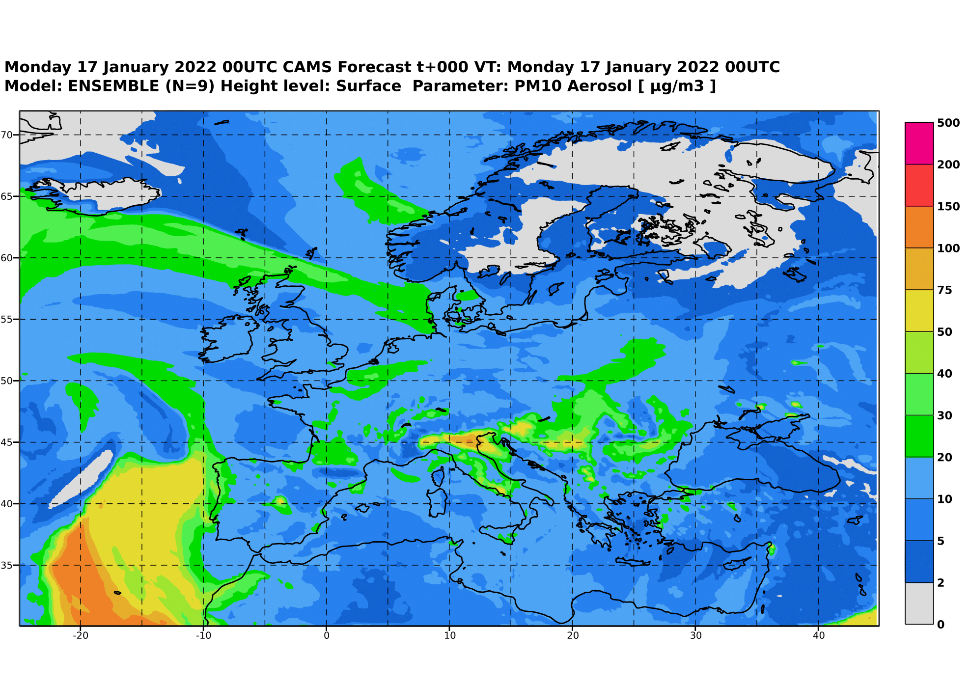 Windy - Easy access air quality forecasts